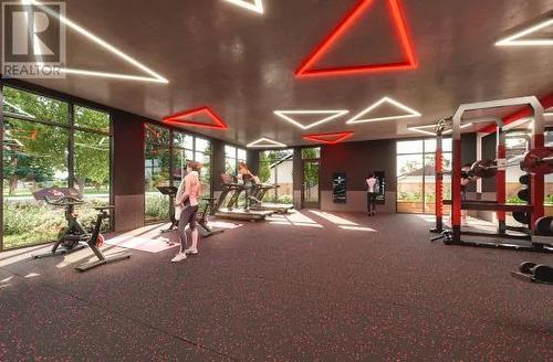 1274 Devonshire Avenue Unit# 415, Kelowna, BC - Indoor Photo Showing Gym Room