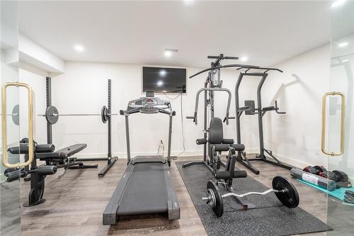 212 Valleyview Drive, Ancaster, ON - Indoor Photo Showing Gym Room