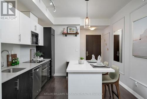 1101 - 460 Adelaide Street E, Toronto, ON - Indoor Photo Showing Kitchen With Upgraded Kitchen