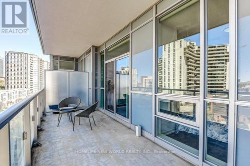 501 - 62 Forest Manor Road, Toronto, ON - Outdoor With Balcony With Exterior
