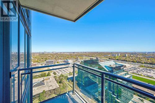 3405 - 55 Ann O'Reilly Road, Toronto, ON - Outdoor With Balcony With View