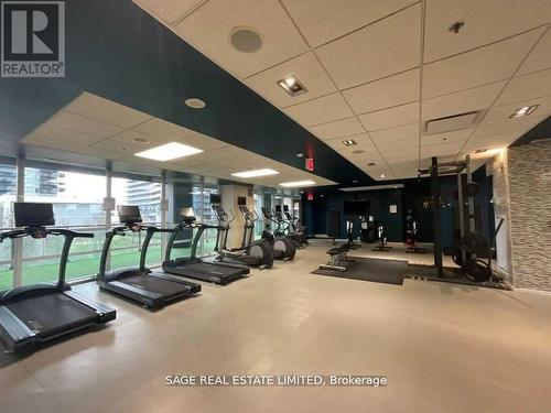 409 - 16 Brookers Lane, Toronto, ON - Indoor Photo Showing Gym Room