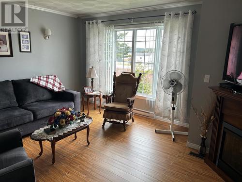 162 Main Road, Summerford, NL - Indoor Photo Showing Living Room With Fireplace