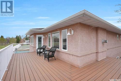 3152 Wimbledon Bay, Regina, SK - Outdoor With Deck Patio Veranda With Exterior