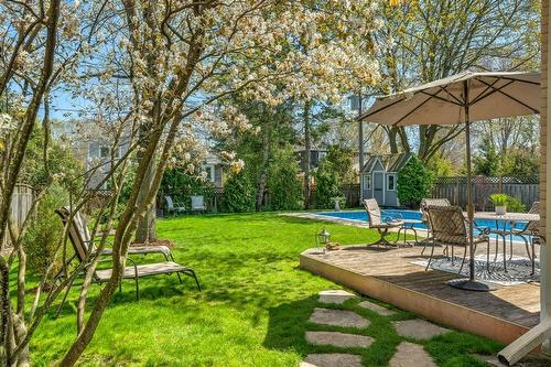 4456 Tremineer Avenue, Burlington, ON - Outdoor With In Ground Pool