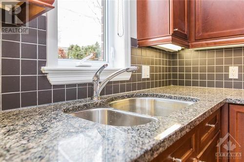 141 Manorhill Private, Ottawa, ON - Indoor Photo Showing Kitchen With Double Sink