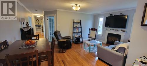 461 Creston Boulevard, Marystown, NL - Indoor With Fireplace