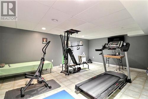 1047 Barachois, Dieppe, NB - Indoor Photo Showing Gym Room