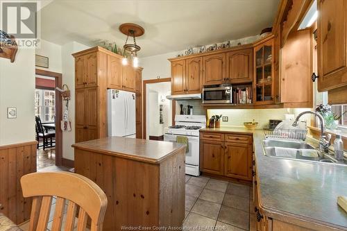 53 Laird Avenue South, Amherstburg, ON - Indoor Photo Showing Kitchen With Double Sink