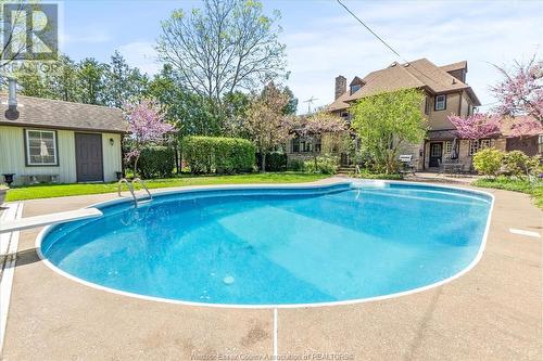 53 Laird Avenue South, Amherstburg, ON - Outdoor With In Ground Pool With Backyard