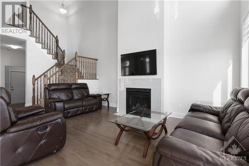 36 Hurdis Way, Carleton Place, ON - Indoor Photo Showing Living Room With Fireplace