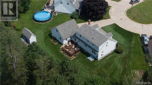3 Henderson Circle, Oromocto, NB - Outdoor With Above Ground Pool With View