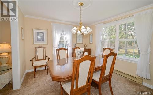 3 Henderson Circle, Oromocto, NB - Indoor Photo Showing Dining Room