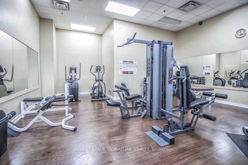 318-2 Fieldway Rd, Toronto, ON - Indoor Photo Showing Gym Room