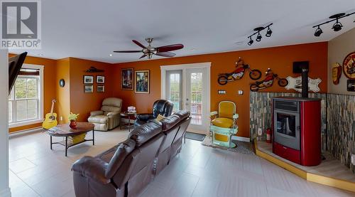 20 Kavanaghs Road, Clarkes Beach, NL - Indoor With Fireplace