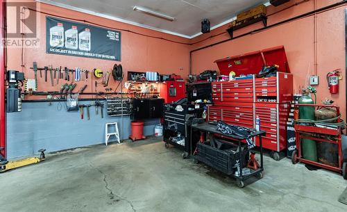 20 Kavanaghs Road, Clarkes Beach, NL - Indoor Photo Showing Garage