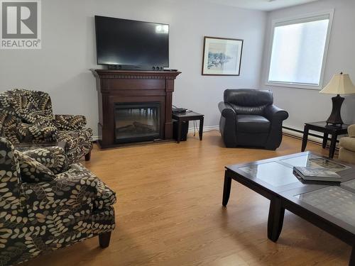89 Pine St # 1106, Sault Ste. Marie, ON - Indoor Photo Showing Living Room With Fireplace