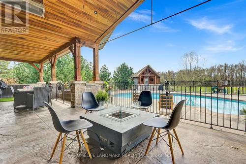 3795 Beaverdale Road, Cambridge, ON - Outdoor With In Ground Pool With Deck Patio Veranda With Exterior
