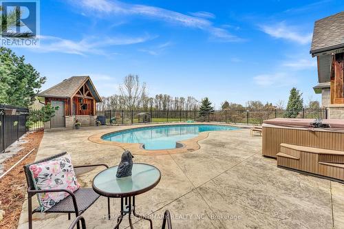 3795 Beaverdale Road, Cambridge, ON - Outdoor With In Ground Pool With Backyard