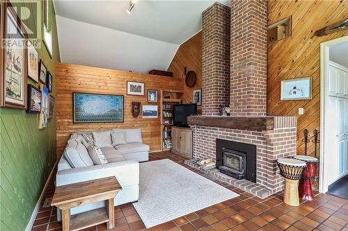 111 Du Couvent, Bouctouche, NB - Indoor Photo Showing Living Room With Fireplace