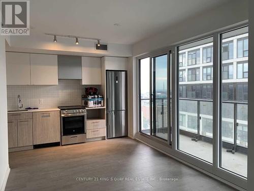 3105 - 251 Jarvis Street, Toronto, ON - Indoor Photo Showing Kitchen With Stainless Steel Kitchen