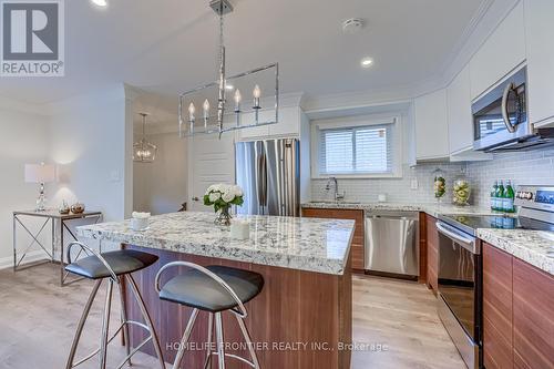 Upper - 70 Gorsey Square, Toronto, ON - Indoor Photo Showing Kitchen With Stainless Steel Kitchen With Upgraded Kitchen