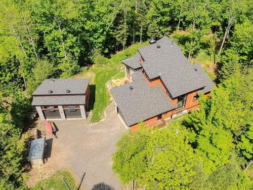 Aerial photo - 75 Ch. Luna, Saint-Sauveur, QC - Outdoor