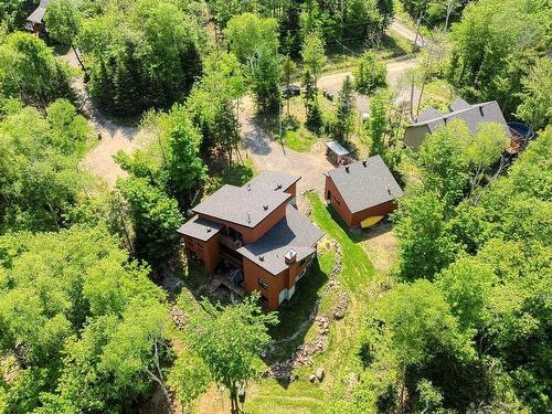 Aerial photo - 75 Ch. Luna, Saint-Sauveur, QC - Outdoor With View