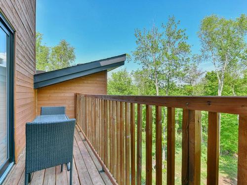 Balcony - 75 Ch. Luna, Saint-Sauveur, QC - Outdoor With Exterior