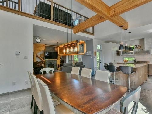 Dining room - 75 Ch. Luna, Saint-Sauveur, QC - Indoor Photo Showing Dining Room