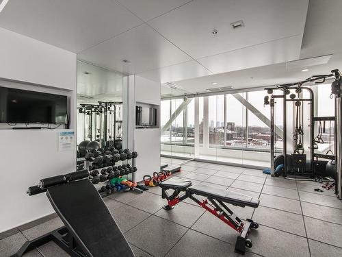 Salle d'exercice - B217-2301 Rue St-Patrick, Montréal (Le Sud-Ouest), QC - Indoor Photo Showing Gym Room