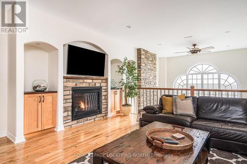 9 - 209707 Highway 26, Blue Mountains, ON - Indoor Photo Showing Living Room With Fireplace