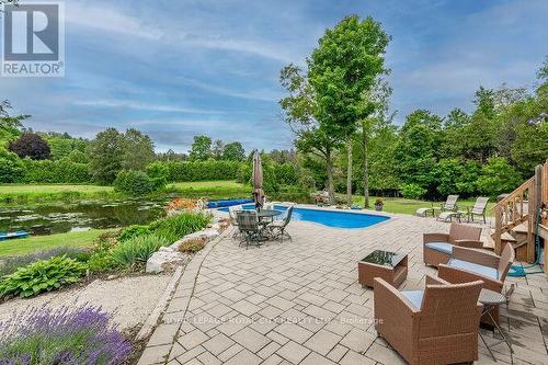 49 Levitta Street, Grey Highlands, ON - Outdoor With In Ground Pool With Deck Patio Veranda