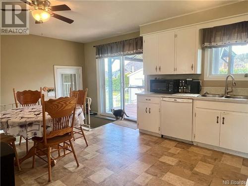 727 4Ieme Avenue, Grand Falls, NB - Indoor Photo Showing Kitchen With Double Sink