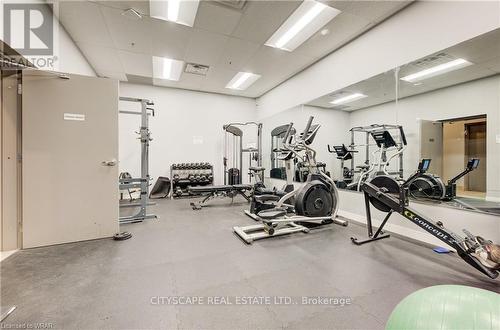 514 - 308 Lester Street, Waterloo, ON - Indoor Photo Showing Gym Room