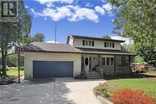 74 Spry Lake Road, Oliphant, ON - Outdoor With Deck Patio Veranda With Facade