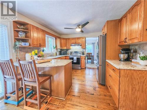 74 Spry Lake Road, Oliphant, ON - Indoor Photo Showing Kitchen