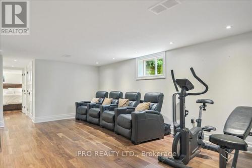 1037 Lakeshore Road W, Oakville, ON - Indoor Photo Showing Gym Room