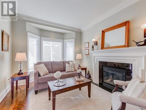 42 Mervyn Avenue, Toronto, ON - Indoor Photo Showing Living Room With Fireplace