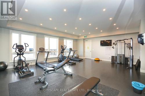 501 - 630 Sauve Street, Milton, ON - Indoor Photo Showing Gym Room