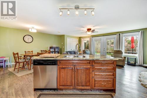 6 Alice Street, Bancroft, ON - Indoor Photo Showing Kitchen With Double Sink