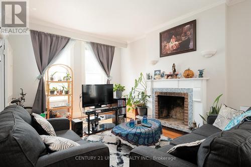 763 George Street N, Peterborough, ON - Indoor Photo Showing Living Room With Fireplace