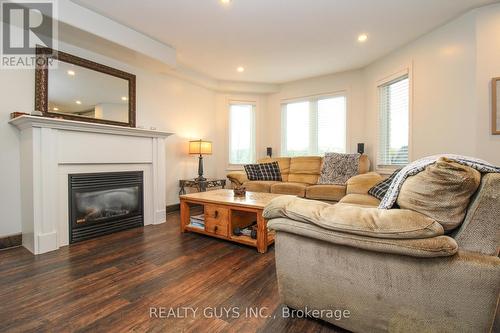 260 O'Dette Road, Peterborough, ON - Indoor Photo Showing Living Room With Fireplace