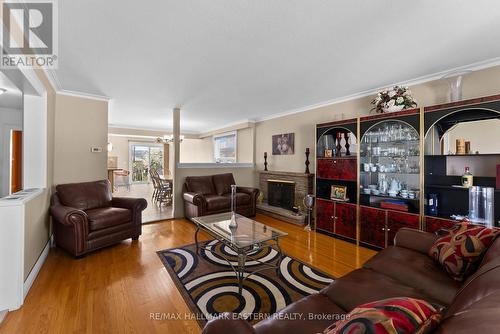 167 Regina Avenue, Toronto, ON - Indoor Photo Showing Living Room With Fireplace