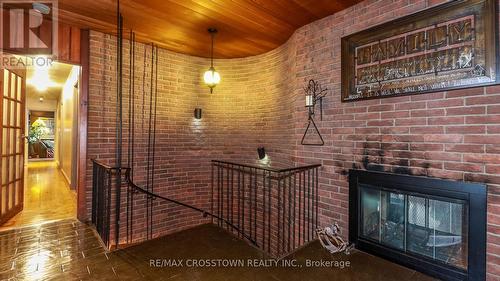 2A Penetanguishene Road, Barrie, ON - Indoor Photo Showing Other Room With Fireplace