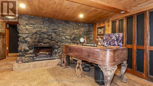 2A Penetanguishene Road, Barrie, ON - Indoor Photo Showing Other Room With Fireplace