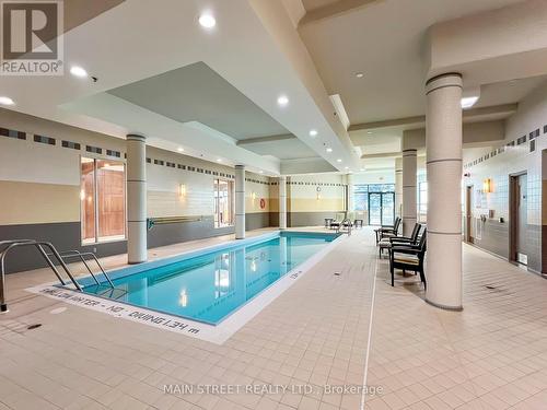406 - 37 Ellen Street, Barrie, ON - Indoor Photo Showing Other Room With In Ground Pool