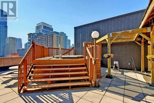 1201 - 117 Gerrard Street, Toronto, ON - Outdoor With Deck Patio Veranda