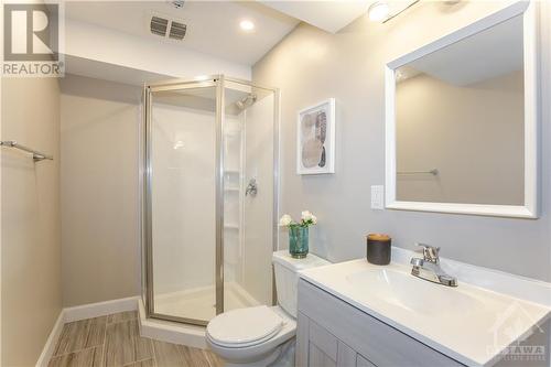 3-pc full bathroom in the basement - 110 Shackleford Way, Ottawa, ON - Indoor Photo Showing Bathroom