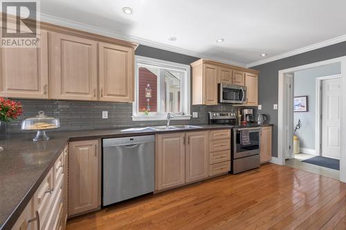 28 Brooklyn Avenue, St. John'S, NL - Indoor Photo Showing Kitchen With Double Sink